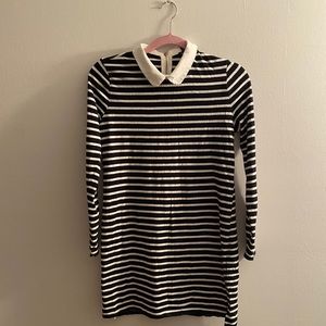 H&M collared long sleeve dress